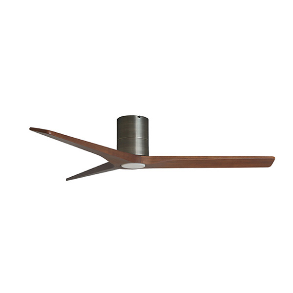 พัดลมเพดาน MR.KEN รุ่น FARO Solid Wood 52" HR LED DC Motor พัดลมมีไฟ ใบพัดไม้แท้ พร้อมรีโมทคอนโทรล